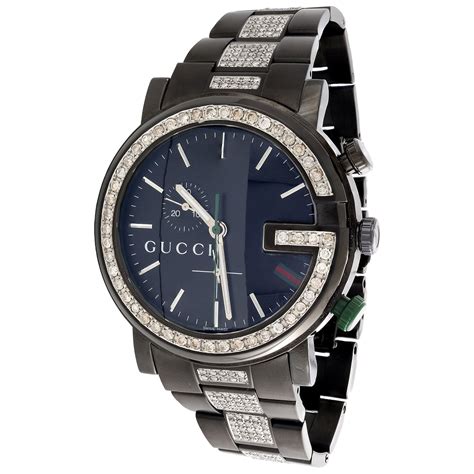 gucci mini g diamond watch|gucci diamond watches for men.